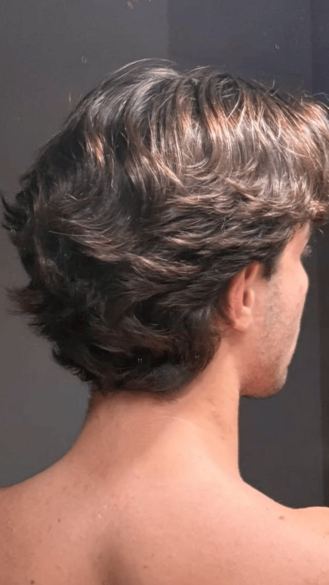 low taper fade loose back