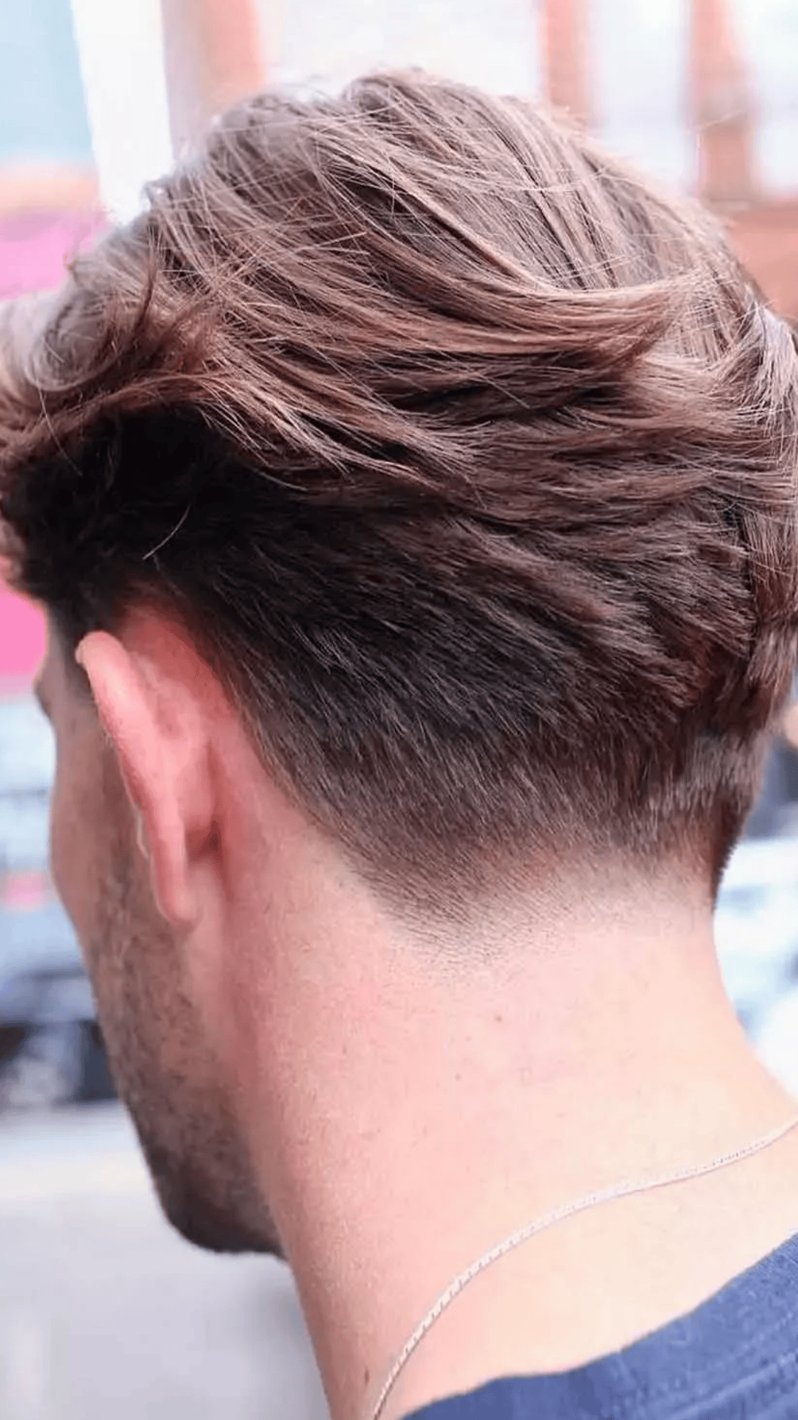 low taper fade shoulder length
