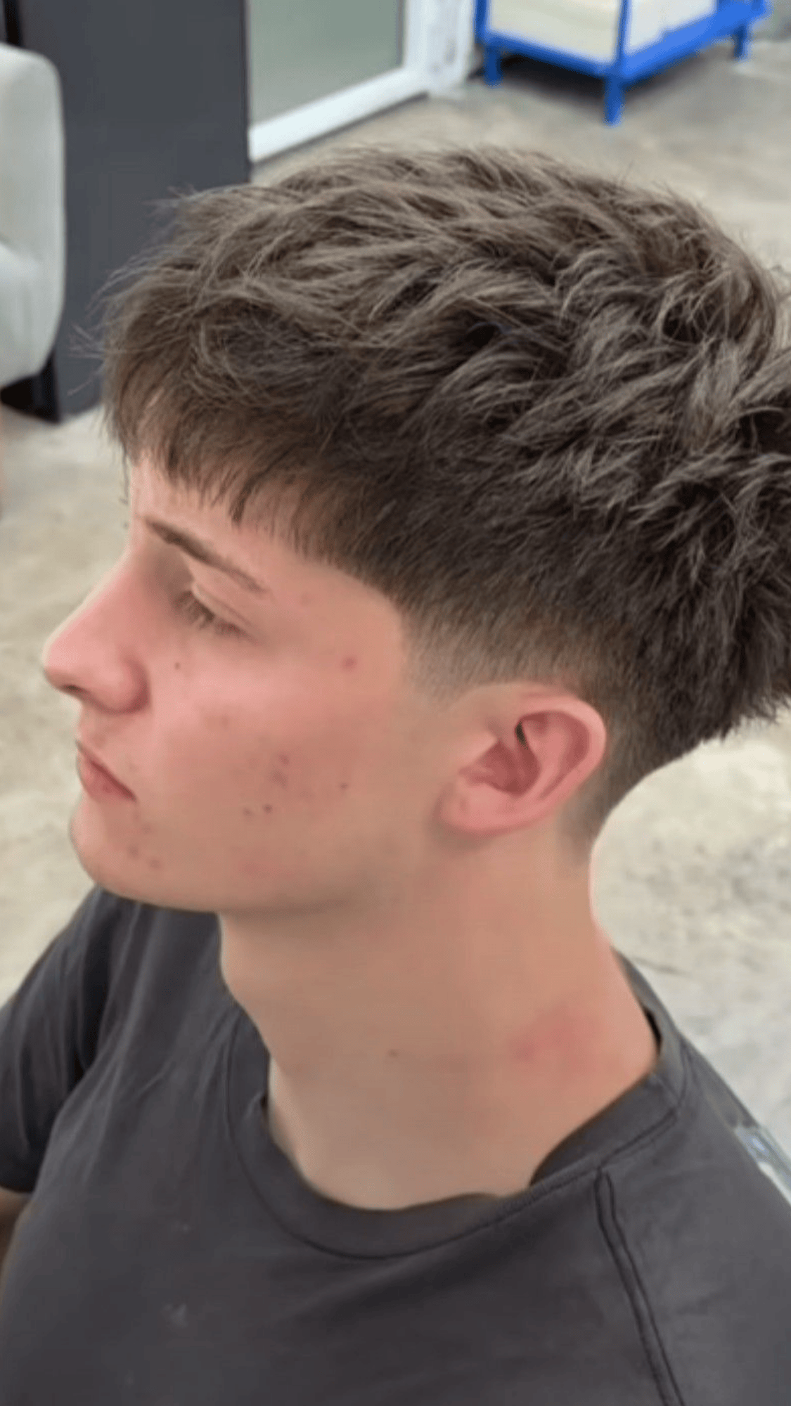 low taper soft fringe