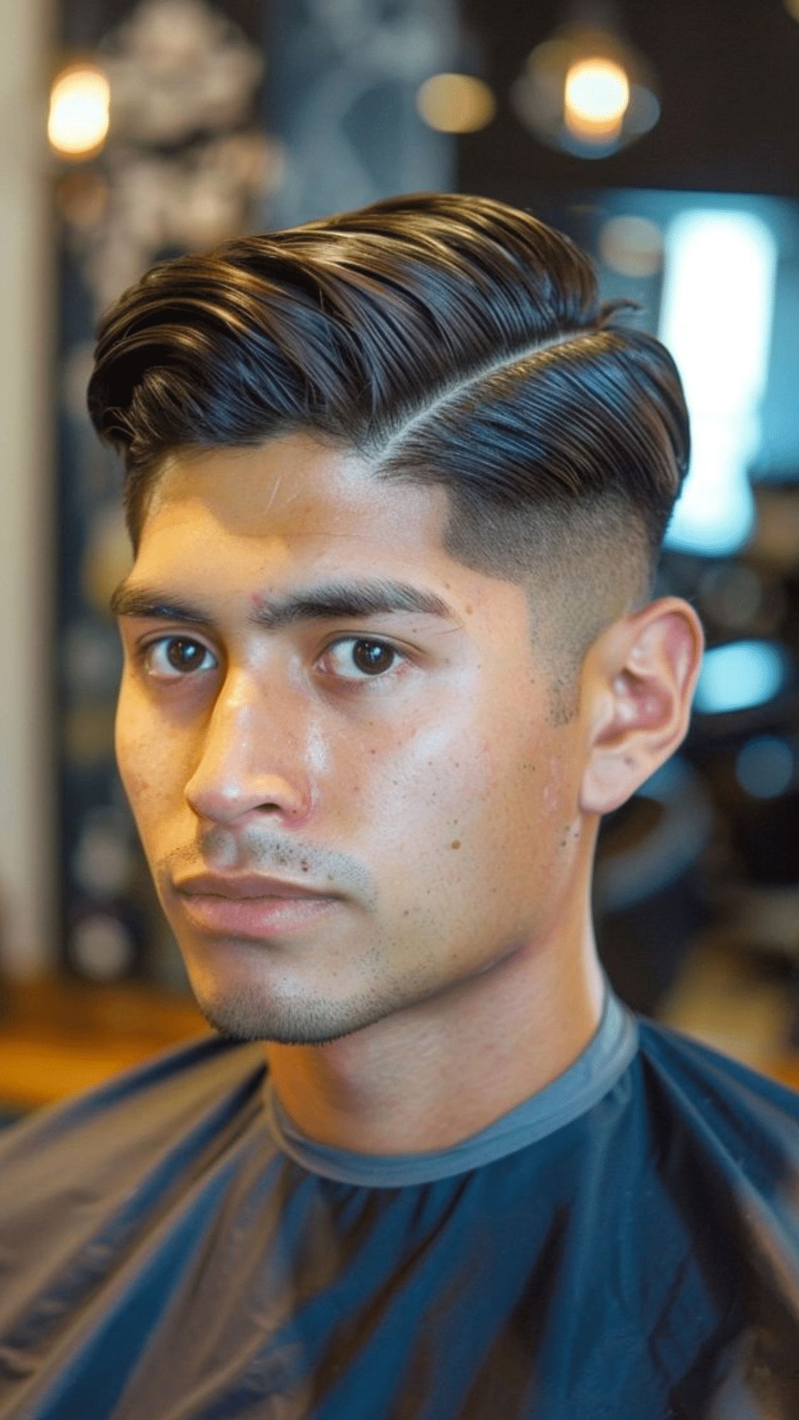 side part skin fade