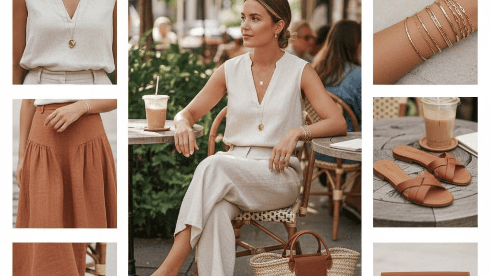 smart casual summer outfit for women