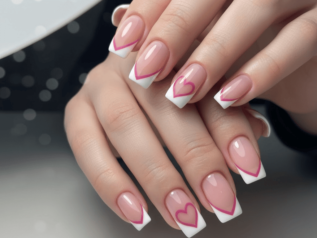 cute valentines nails ideas