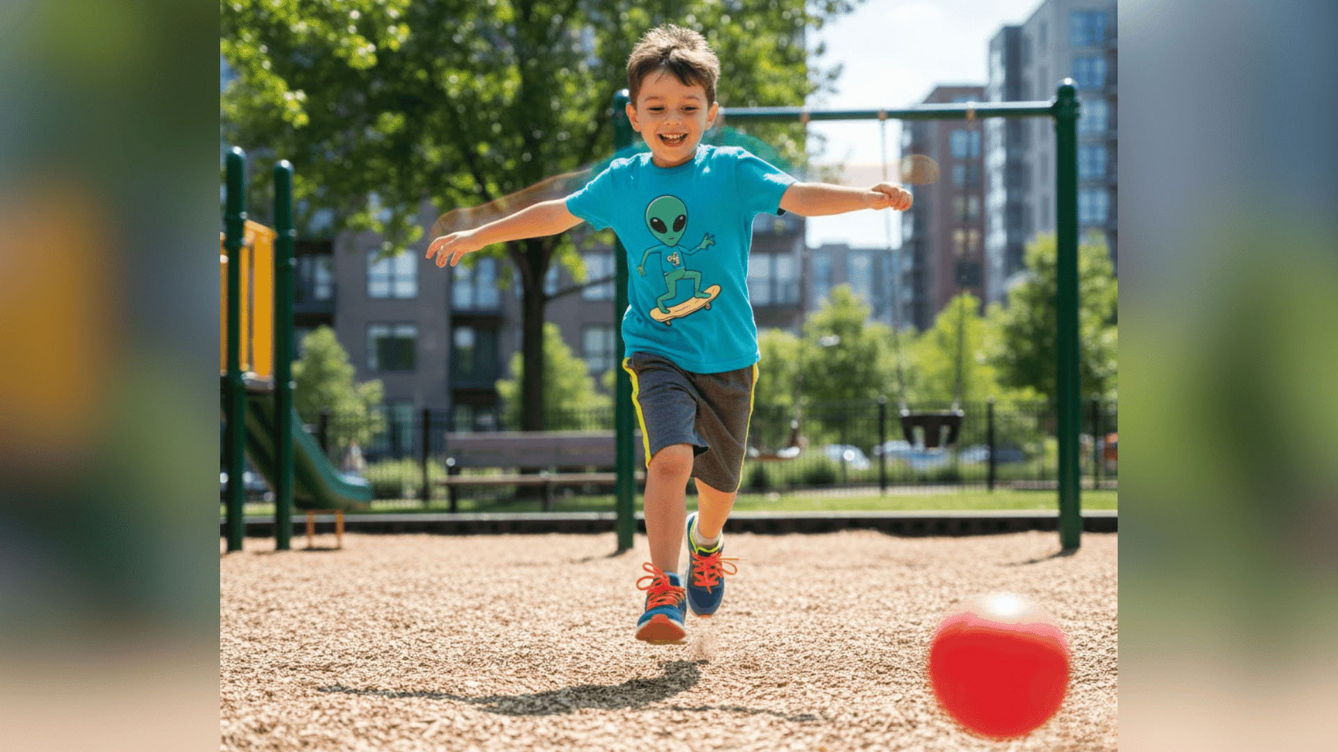 grey shorts outfit for boys