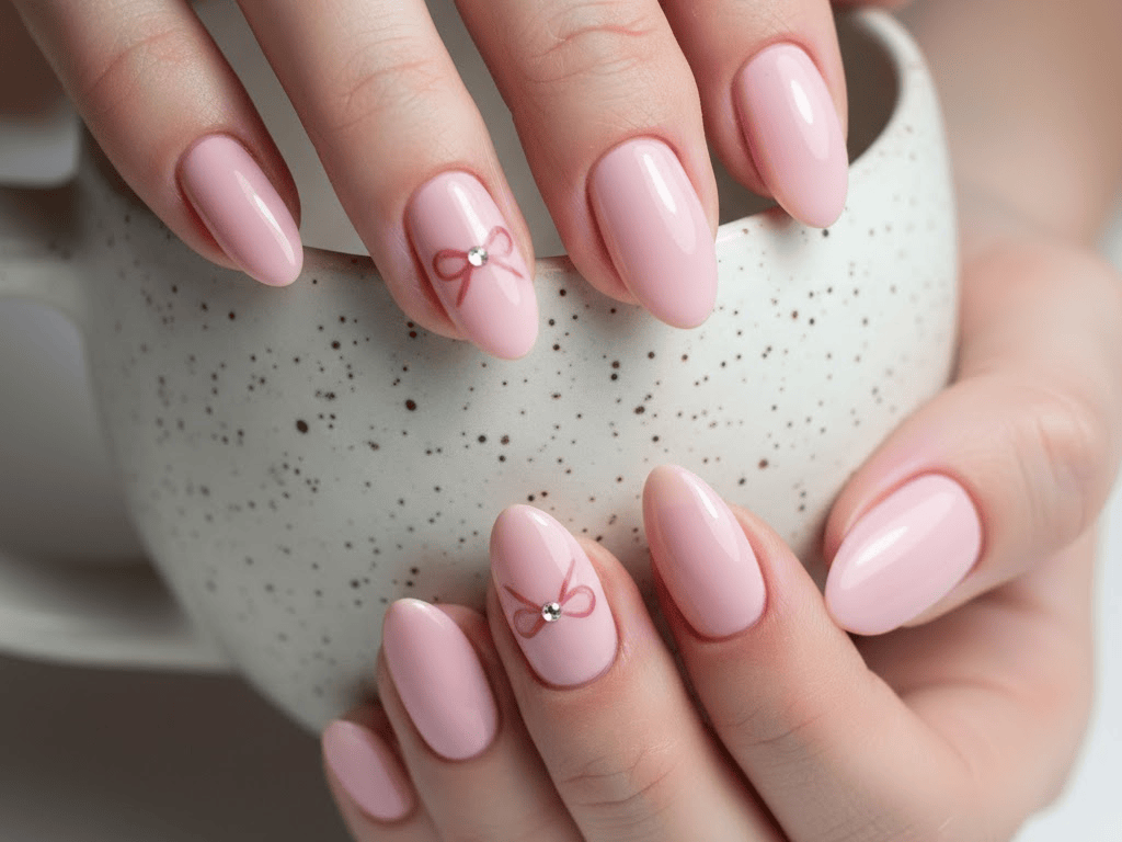 red valentines nails ideas