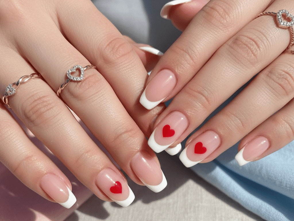 valentines day nails