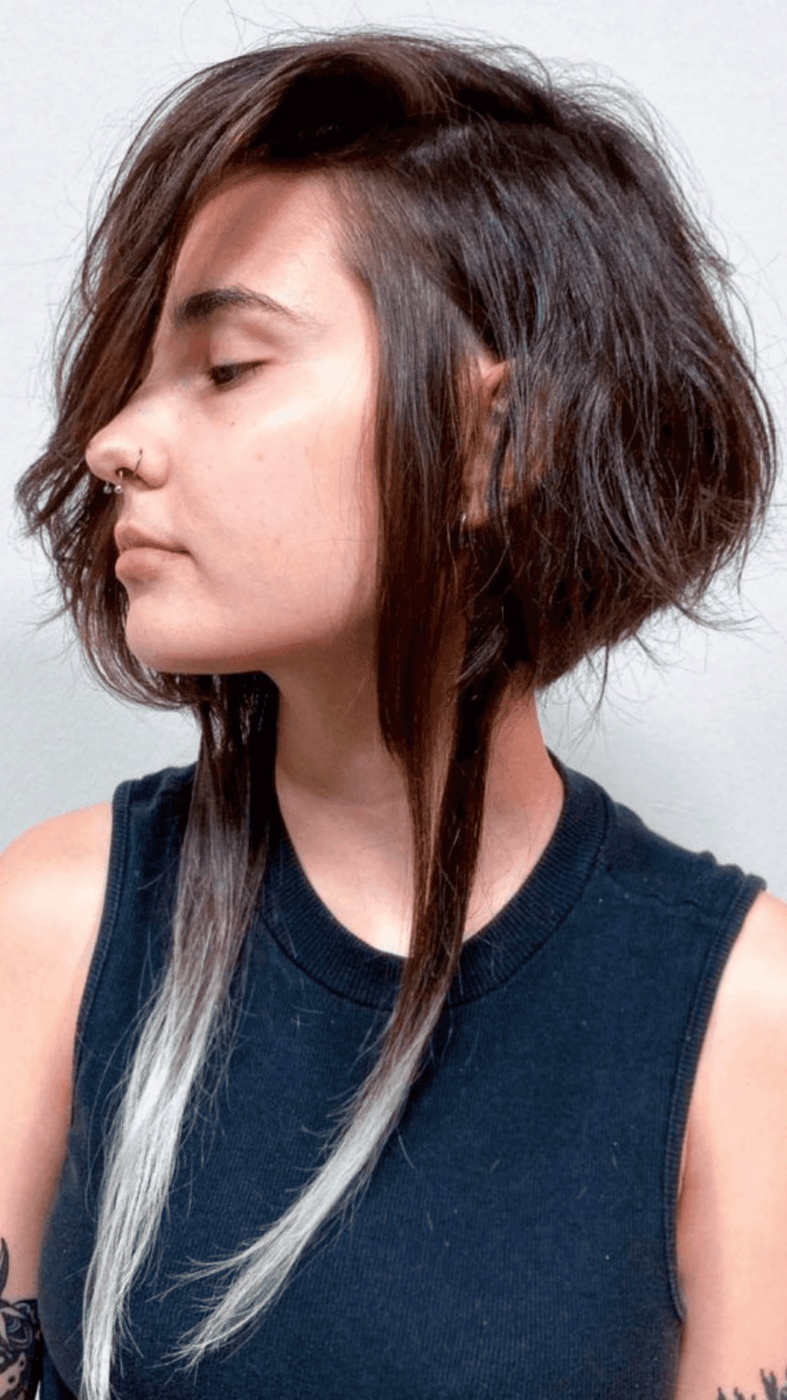 asymmetrical undercut