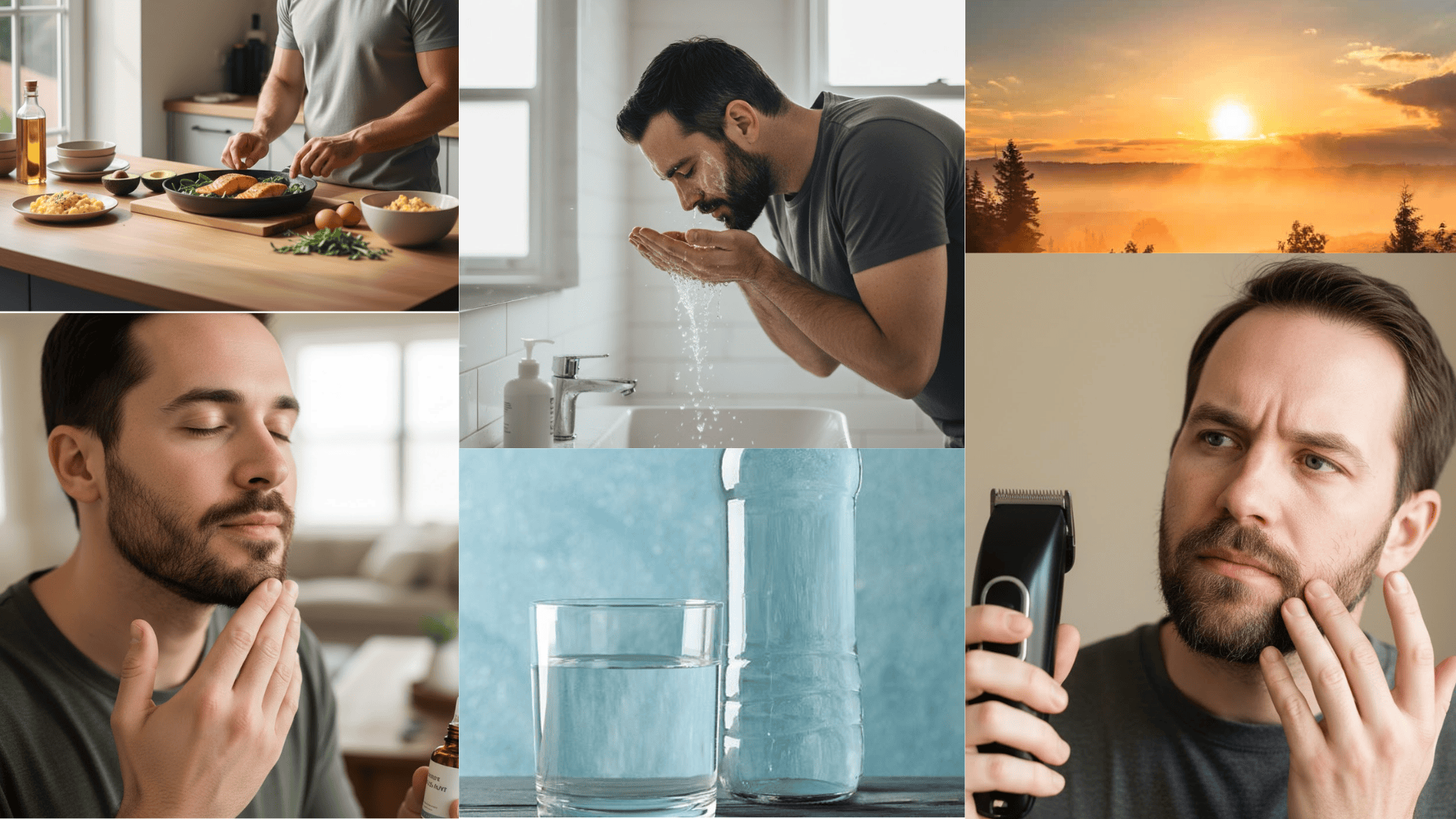 how to grow facial hair faster naturally at home