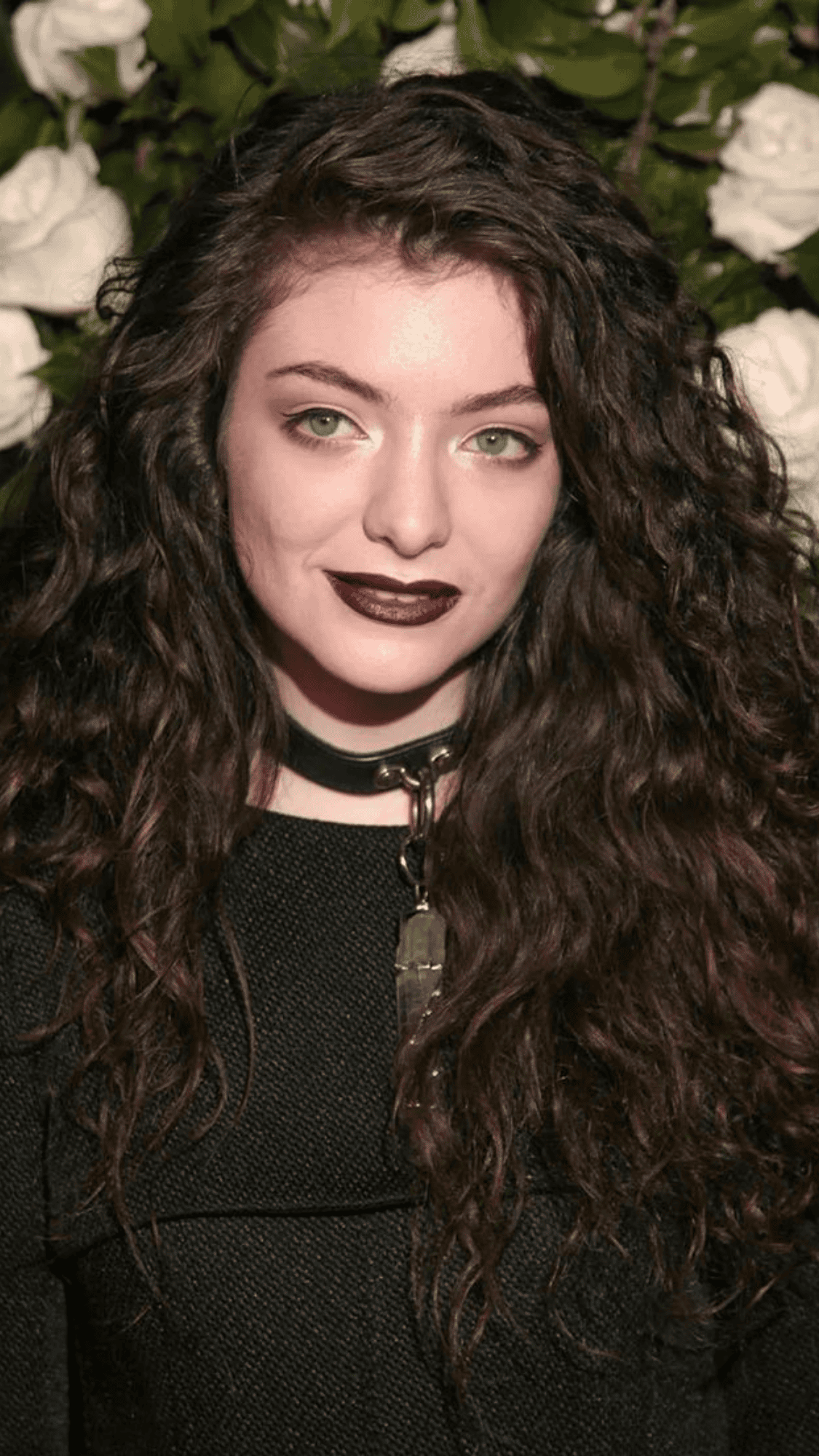 long curls with face framing layers