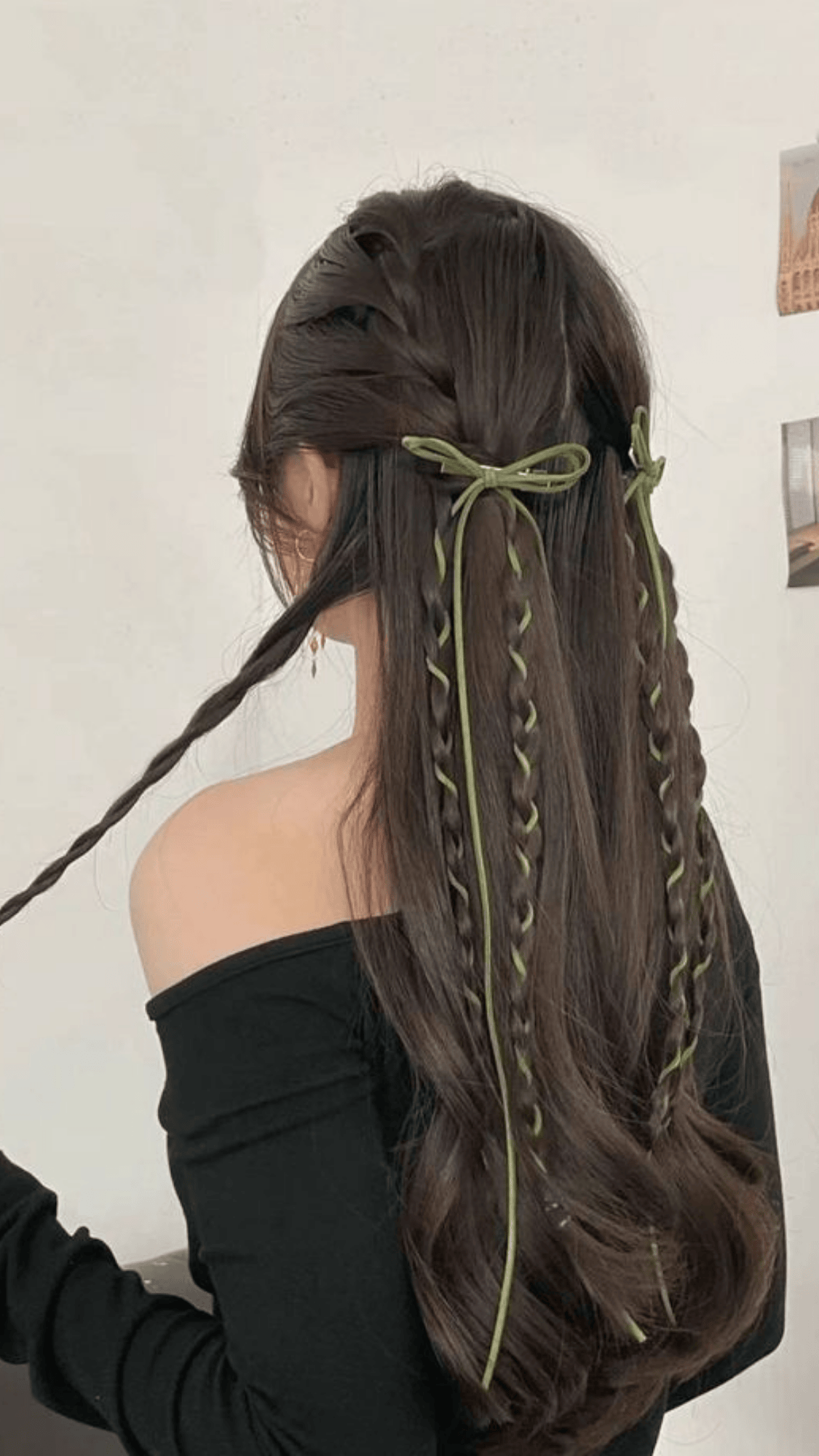loose waves with ribbons