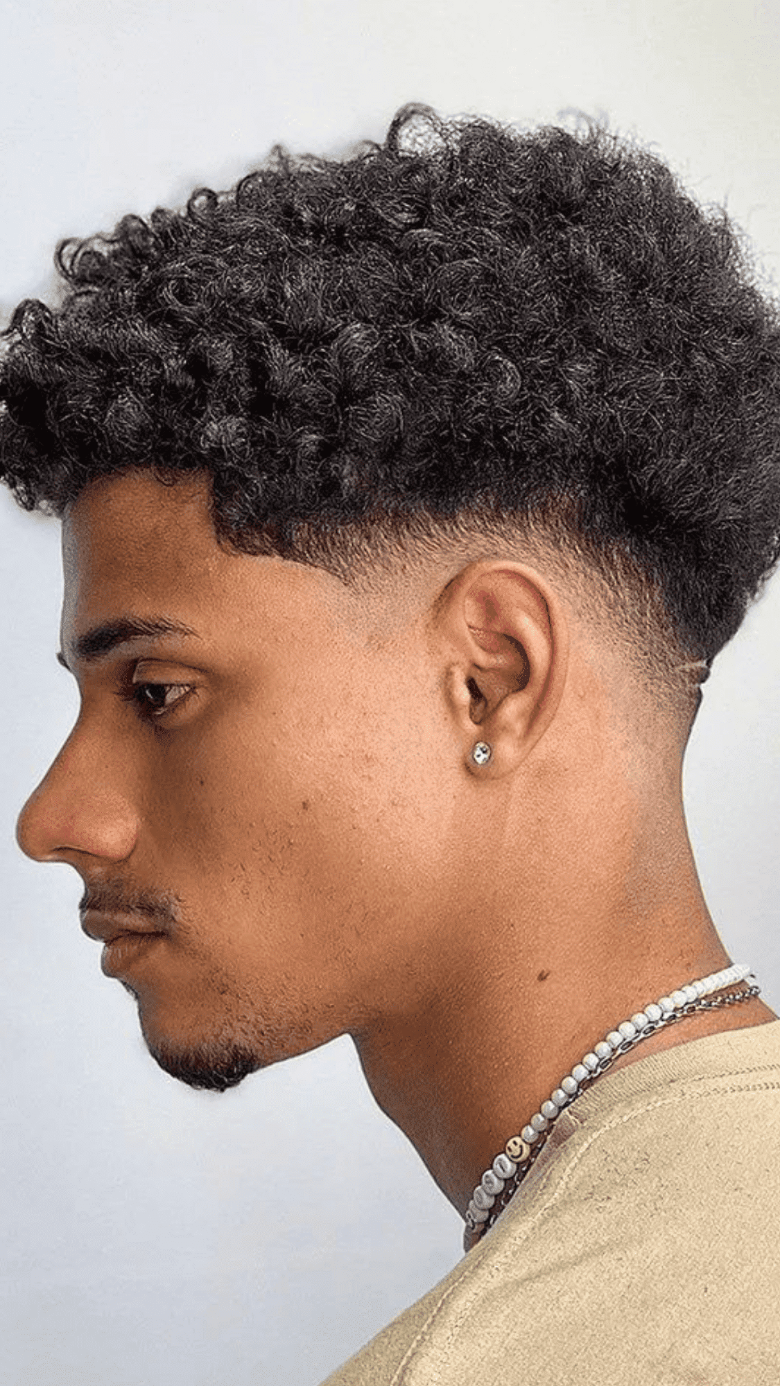 low fade haircut black men