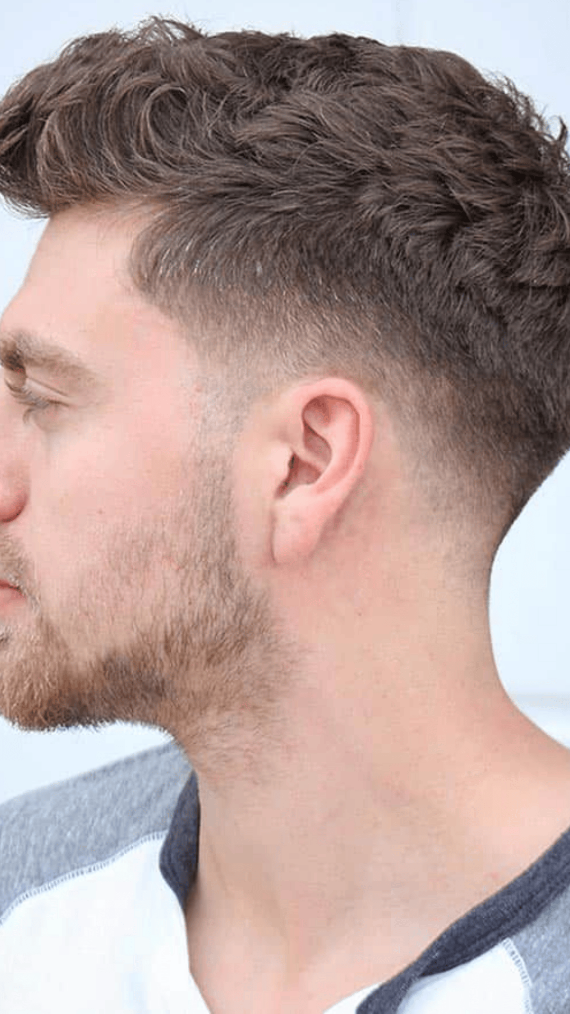 low fade with ivy league0 cut