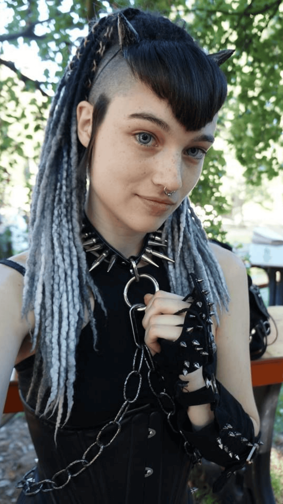 synthetic dreadlock falls