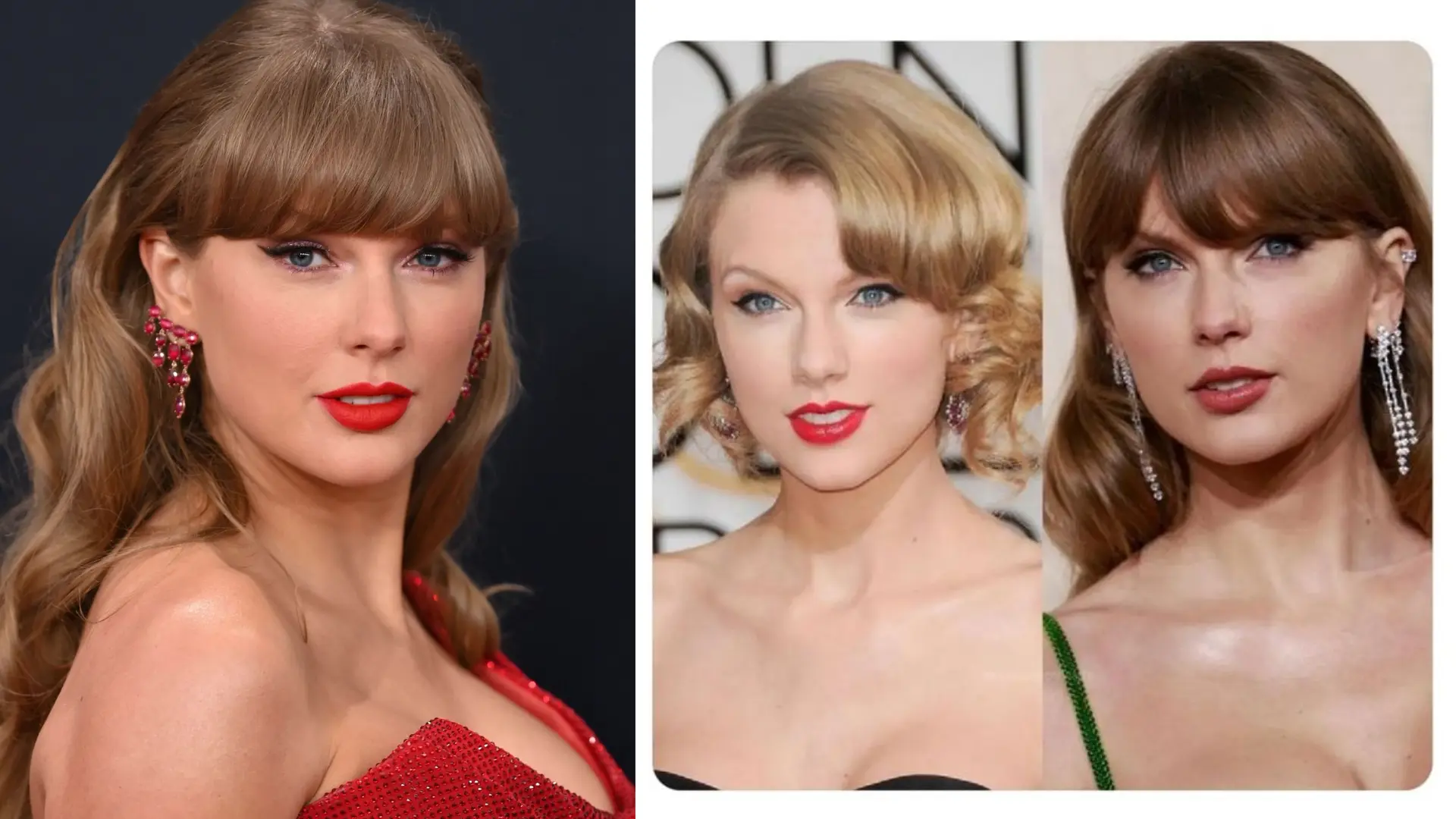 how many plastic surgeries has taylor swift had side by side comparison of her face over the years